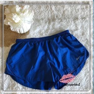 Nike | Dri Fit 3” Inseam Blue Track Shorts Sz Large